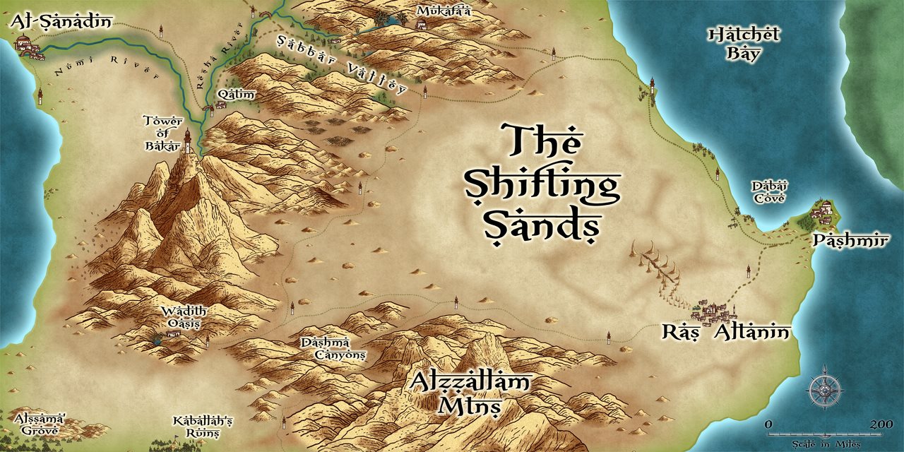 Browse Maps - Shifting Sands - ProFantasy Community Atlas