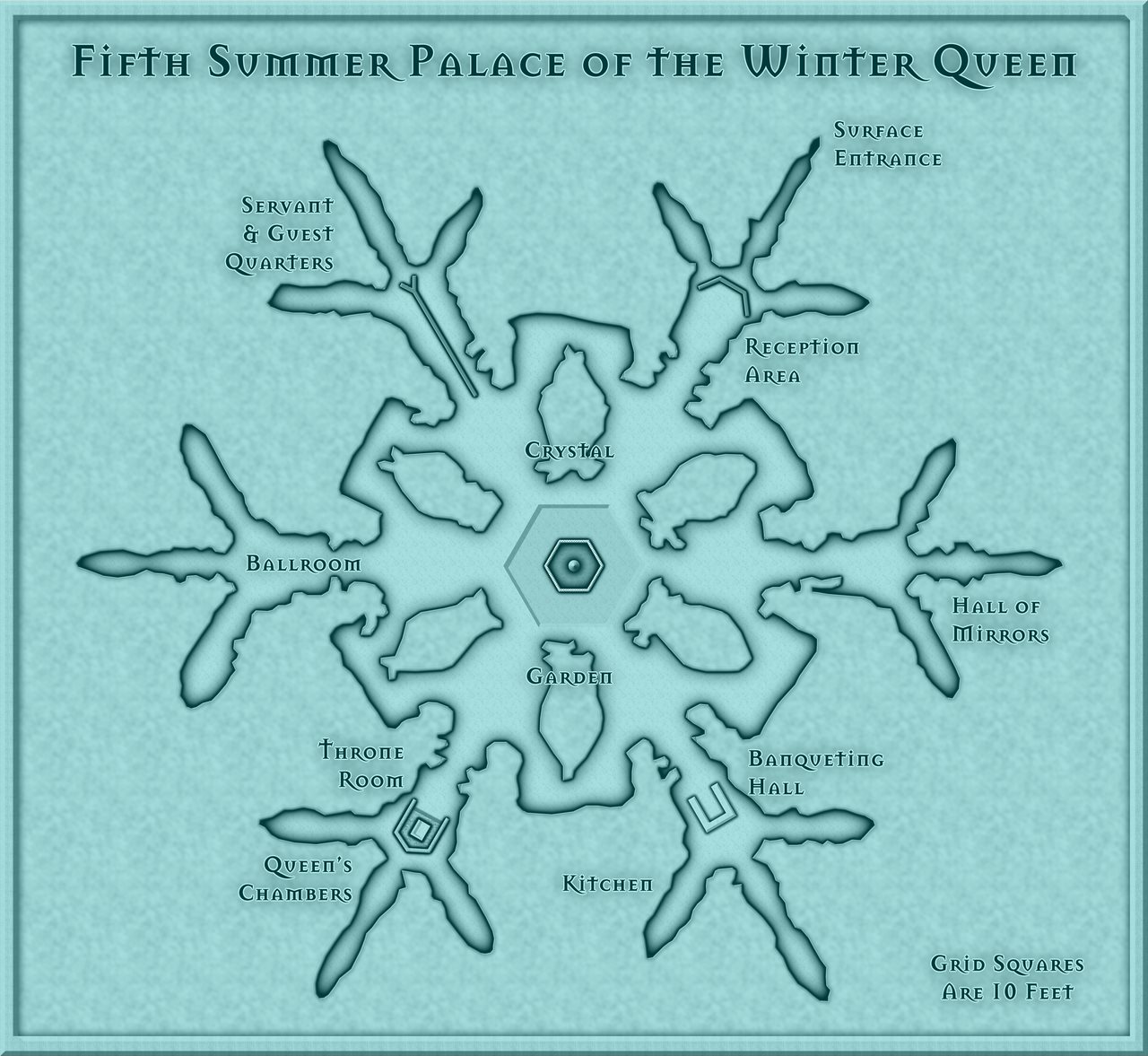 Nibirum Map: summer palace of the winter queen 05 by Wyvern