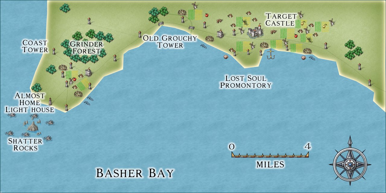 Nibirum Map: basher bay north by JimP