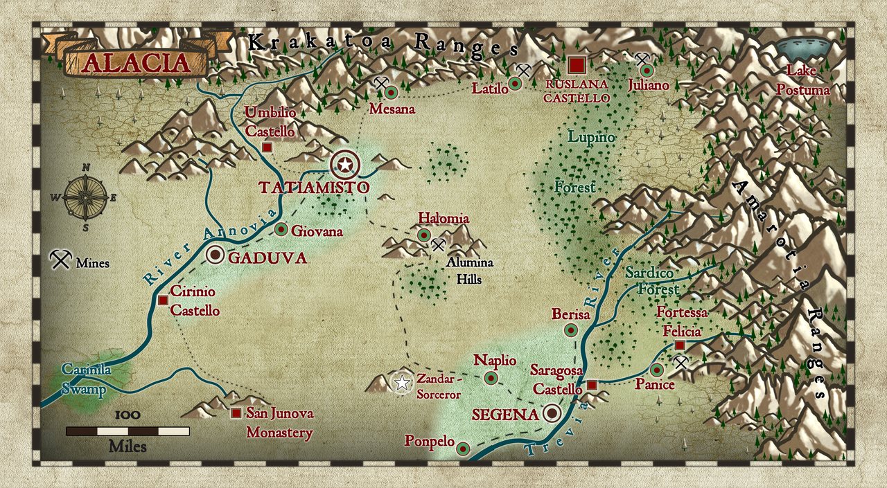Nibirum Map: alacia by Quenten Walker