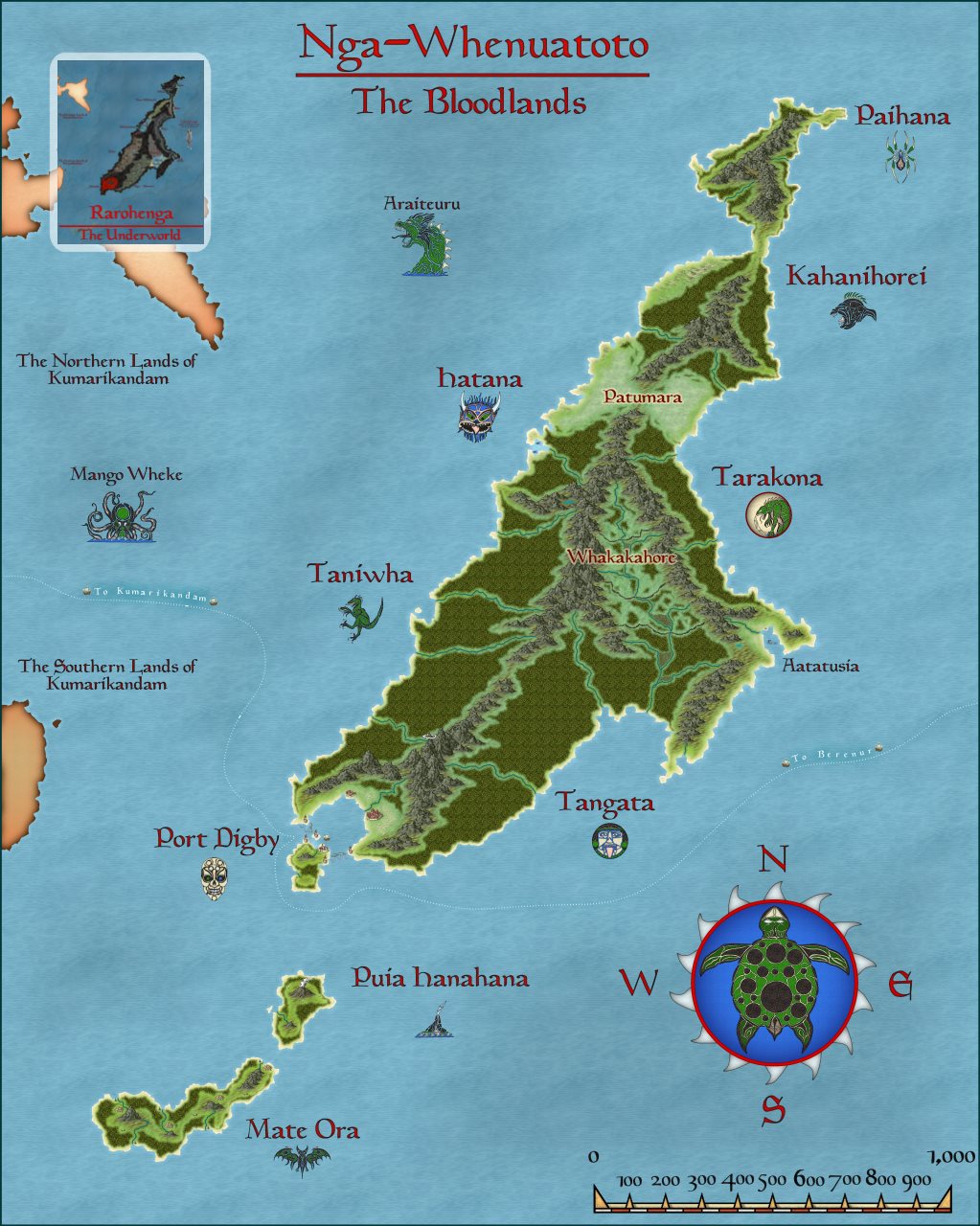 Nibirum Map: nga-whenuatoto by CharlesWayneRobinson