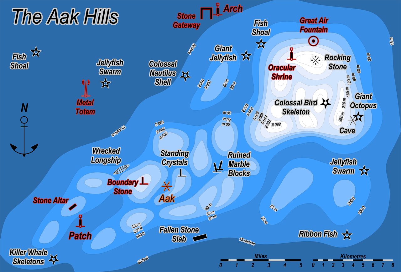 Nibirum Map: aak hills by Wyvern