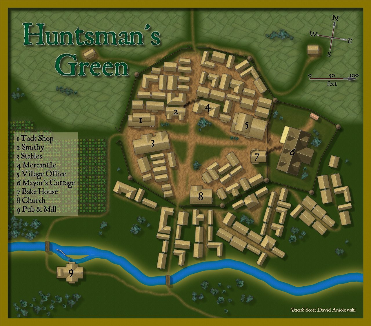 Nibirum Map: huntsman's green by ScottA
