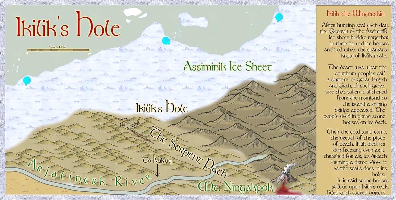 Nibirum Map: ikilik's hole by Autumn Getty