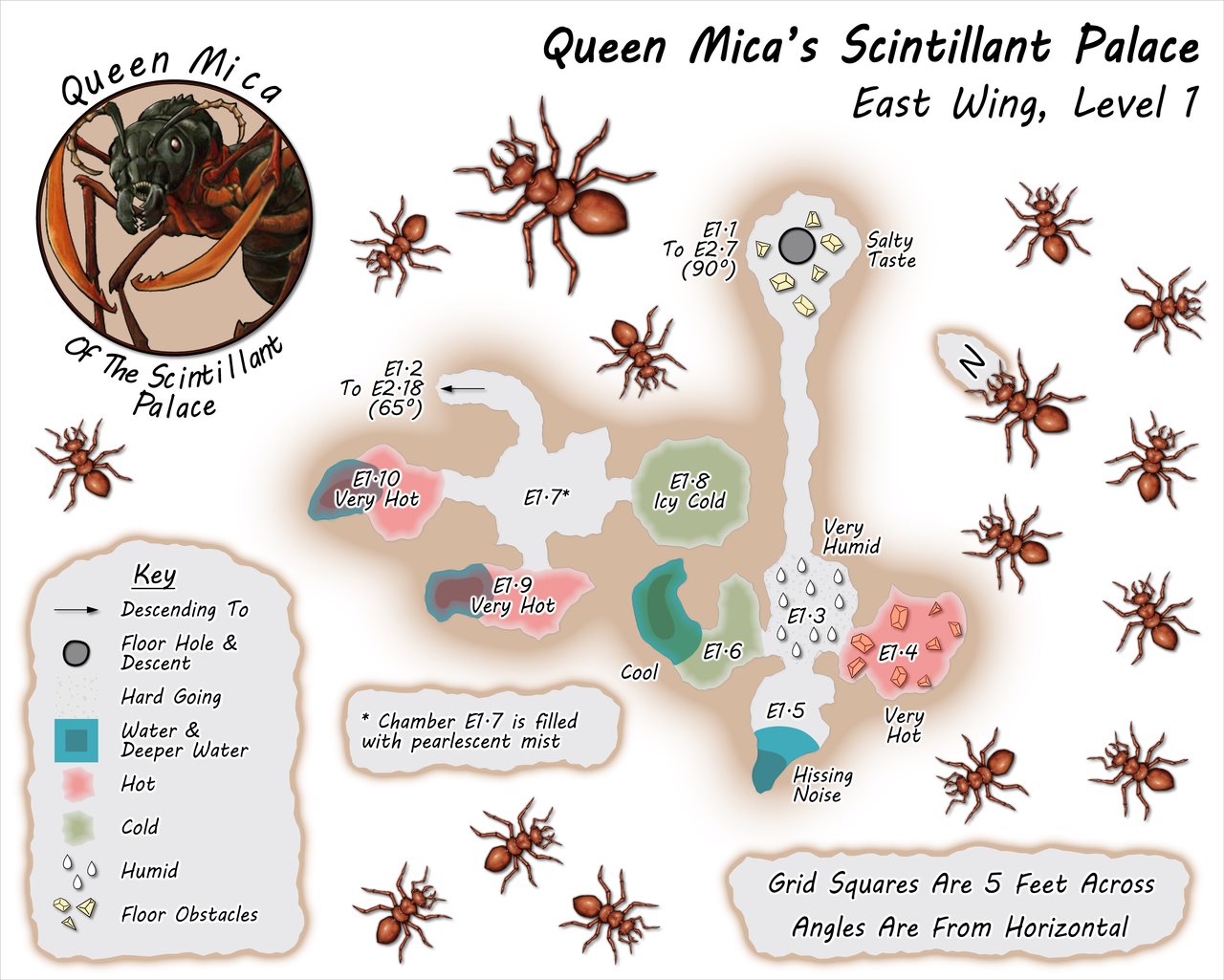 Nibirum Map: queen micas scintillant palace east wing 1 by Wyvern