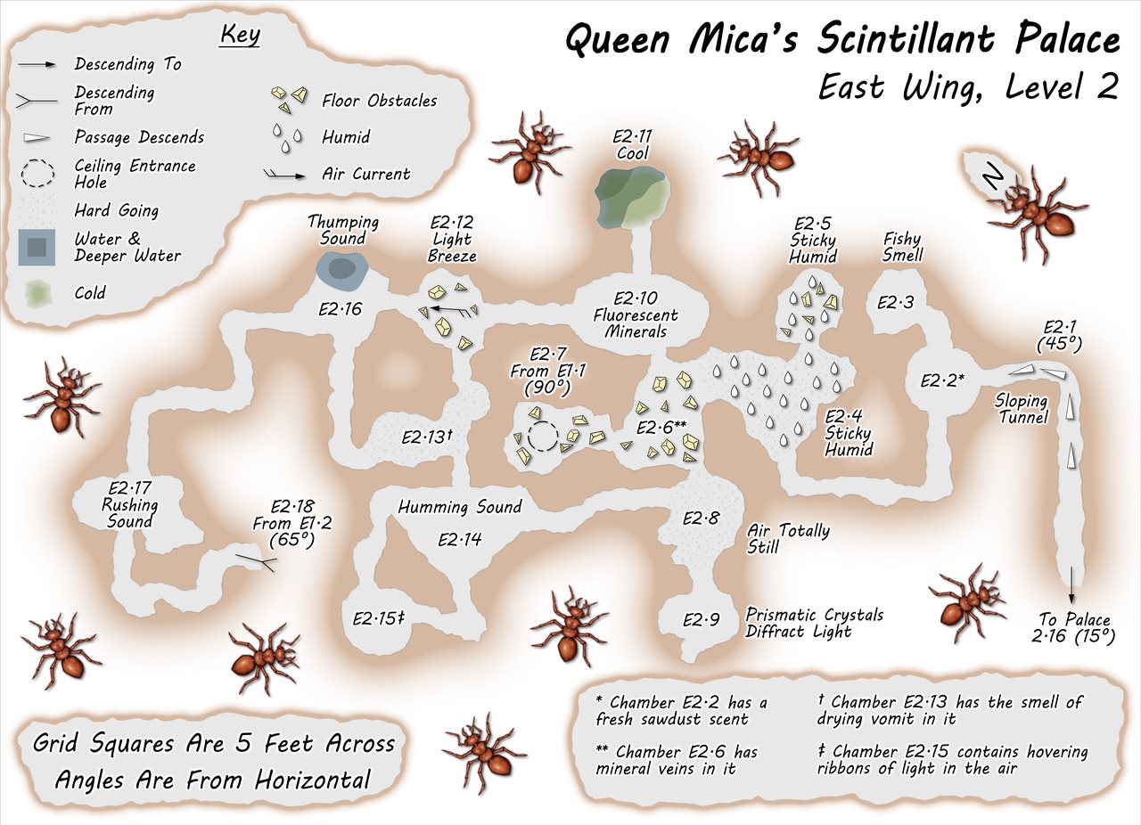 Nibirum Map: queen micas scintillant palace east wing 2 by Wyvern