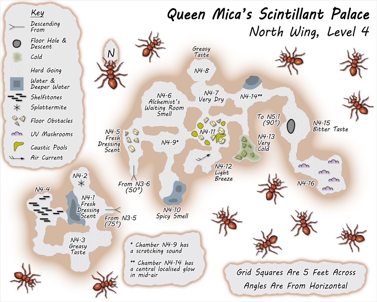 Nibirum Map: queen micas scintillant palace north wing 4 by Wyvern