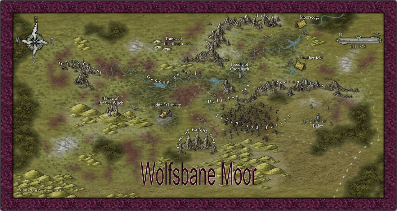 Nibirum Map: wolfsbane moor by ScottA