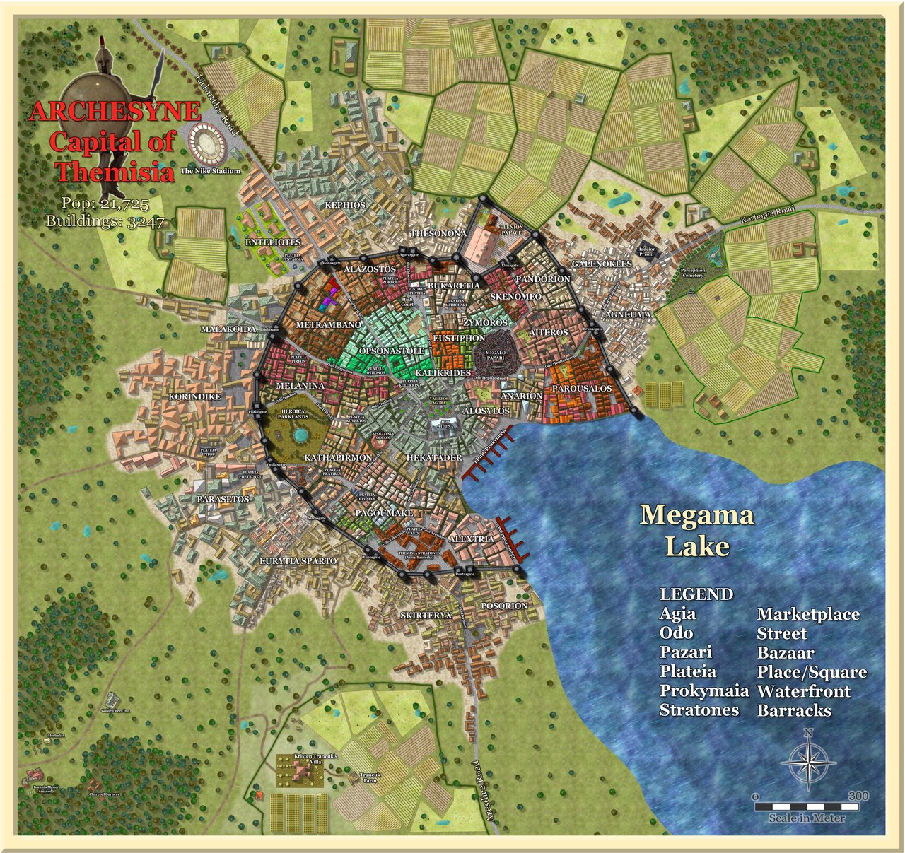 Nibirum Map: archesyne by Quenten Walker