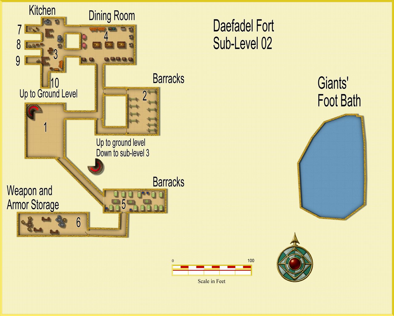 Nibirum Map: daefadel fort 2 by JimP