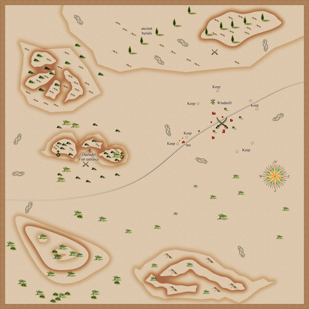 Nibirum Map: daefadel fort environs by JimP