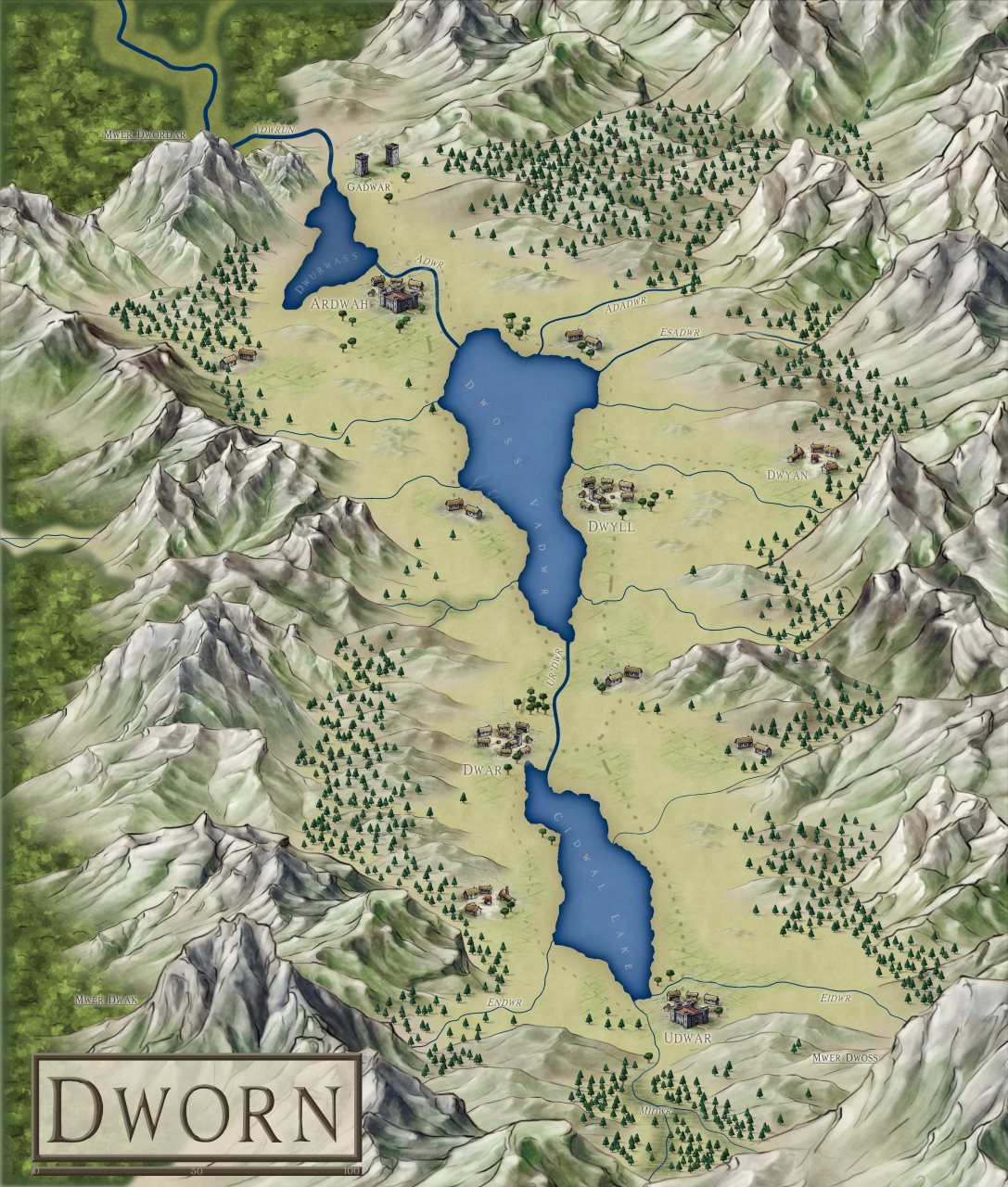 Nibirum Map: Dworn by HadrianVI
