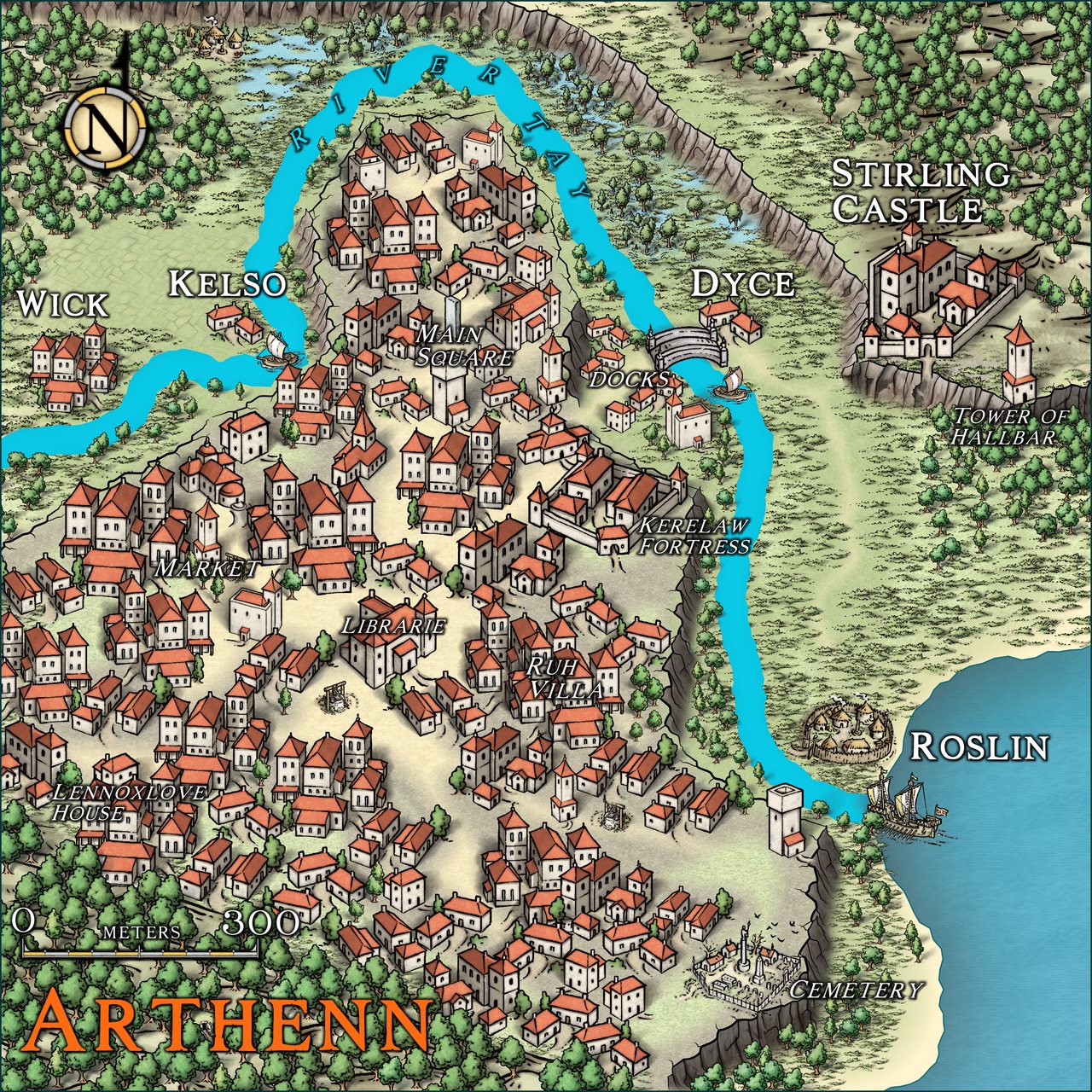 Nibirum Map: arthenn by Ricko Hasche
