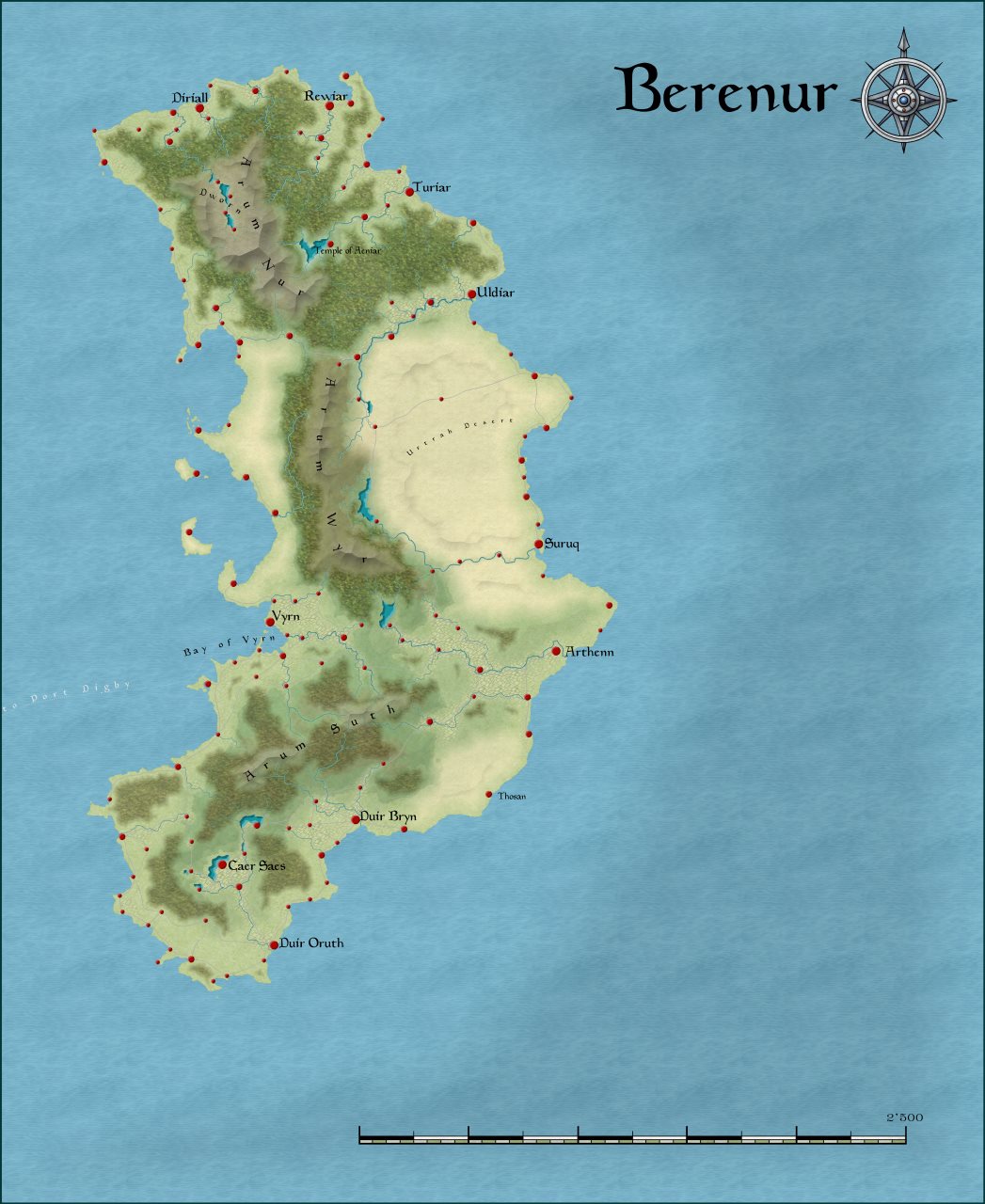 Nibirum Map: berenur by HadrianVI