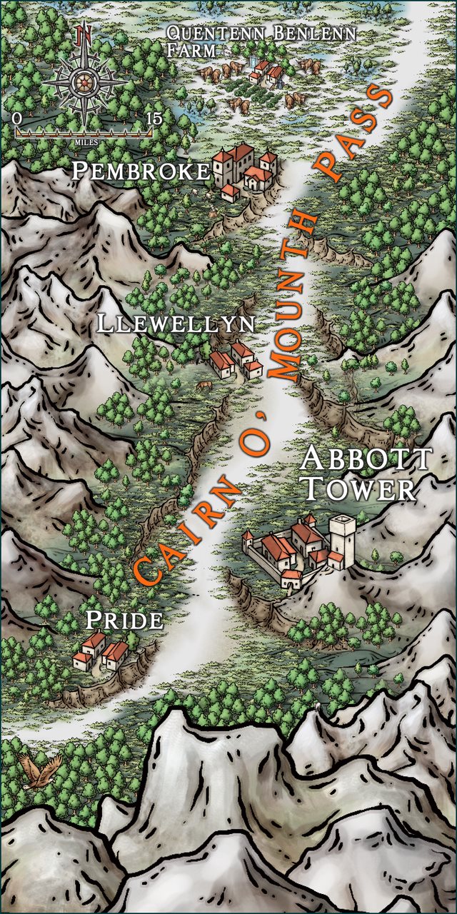 Nibirum Map: cairn o' mounth pass by Ricko Hasche