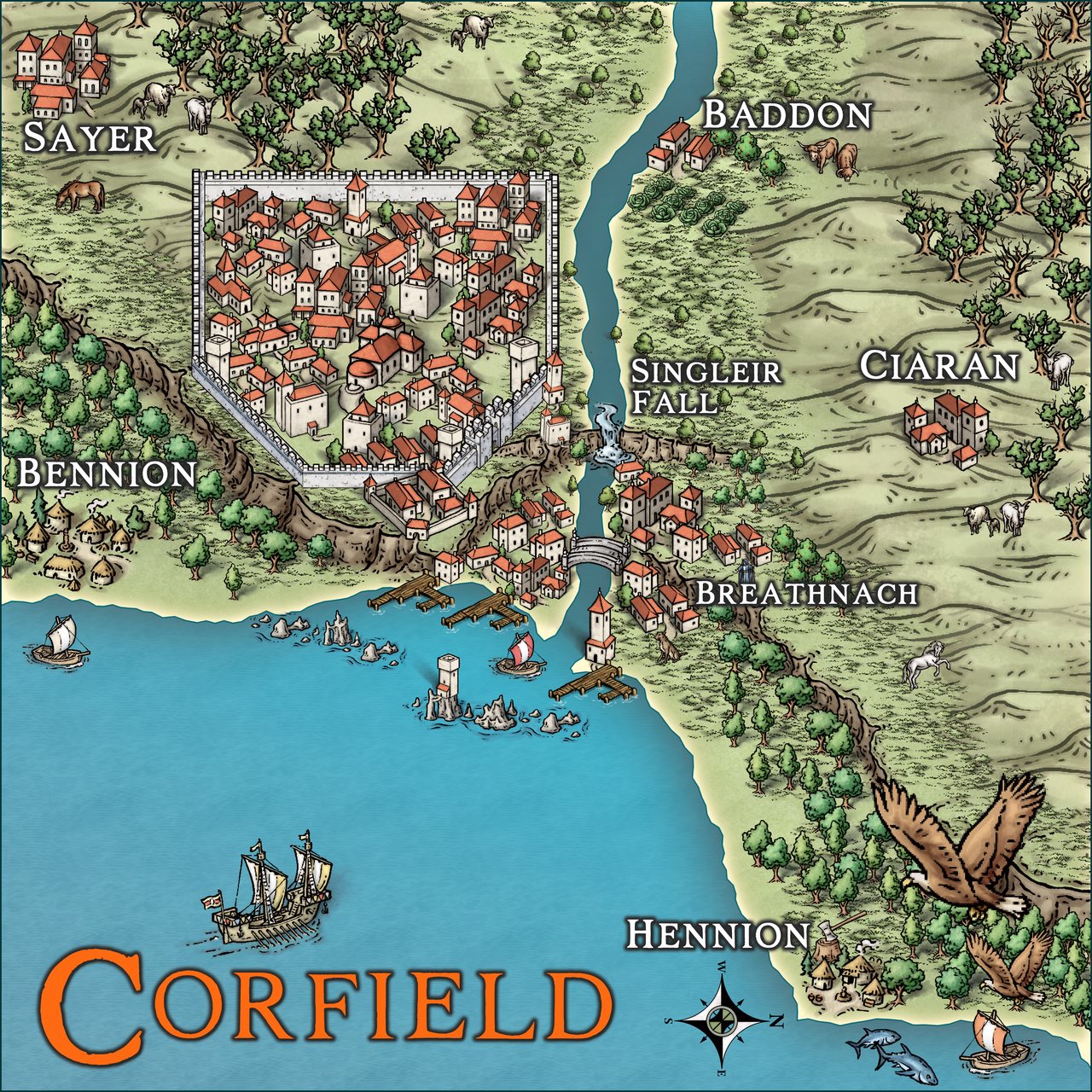 Nibirum Map: corfield by 