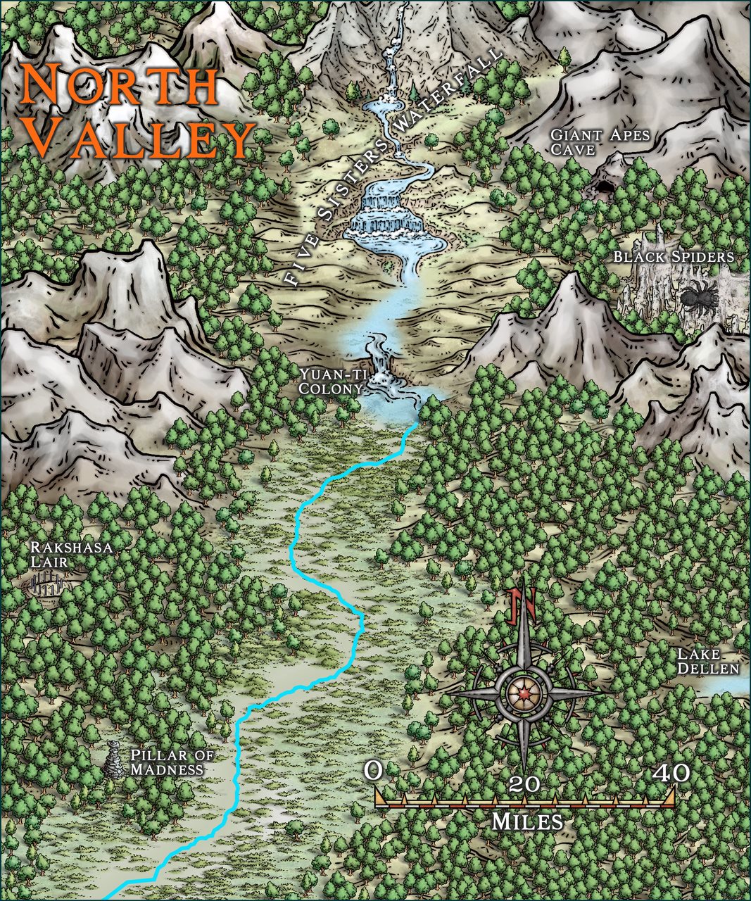 Nibirum Map: north valley by Ricko Hasche
