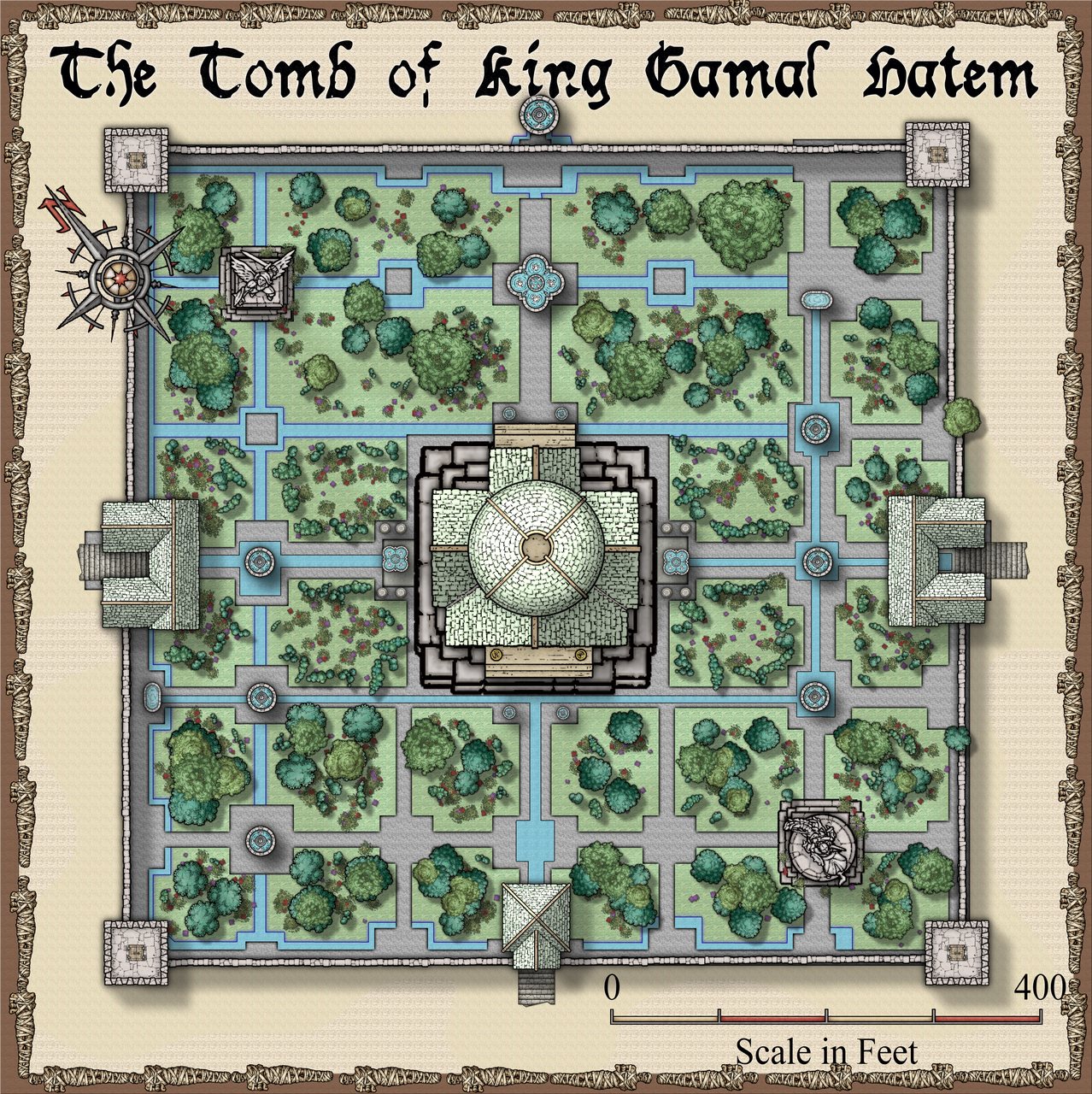 Nibirum Map: tomb of king gamal hatem by Ricko Hasche