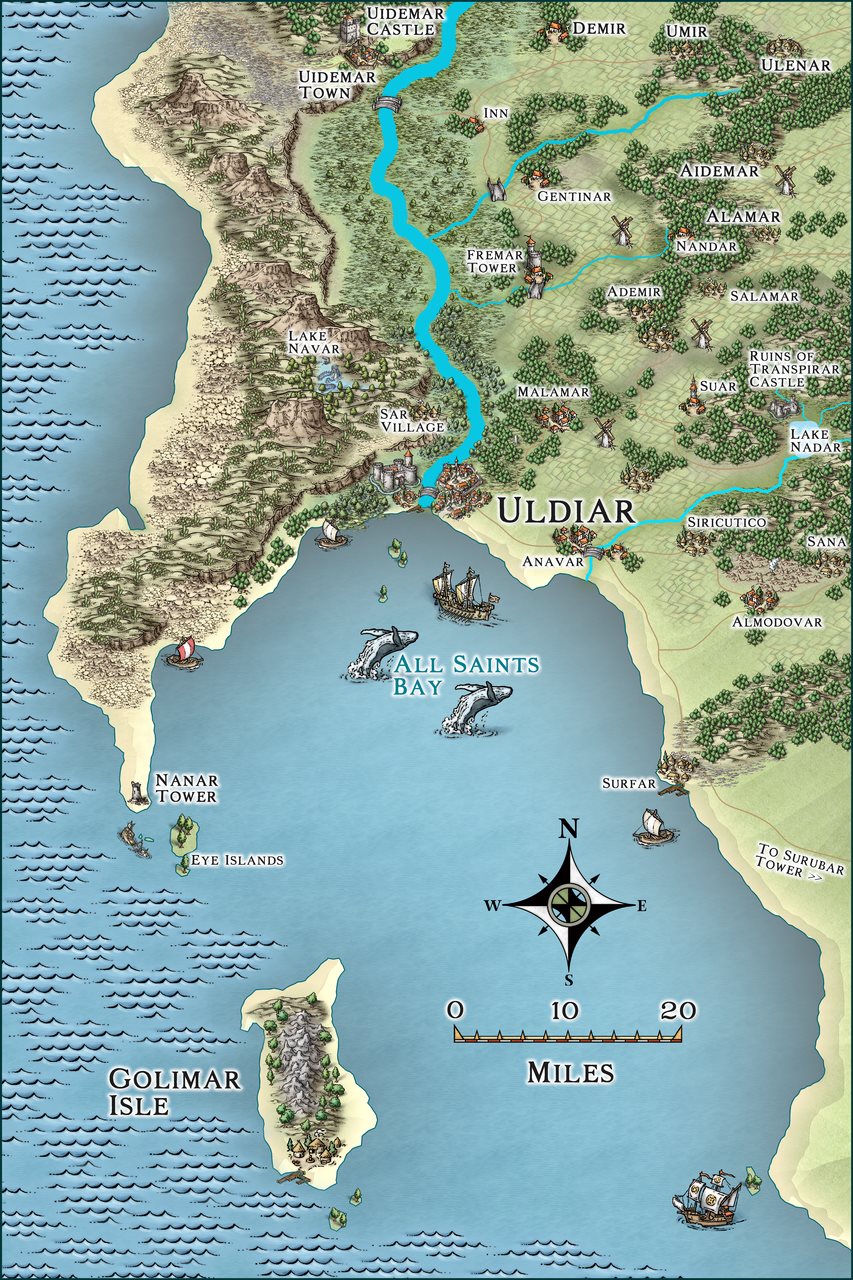Nibirum Map: uldiar region by Ricko Hasche