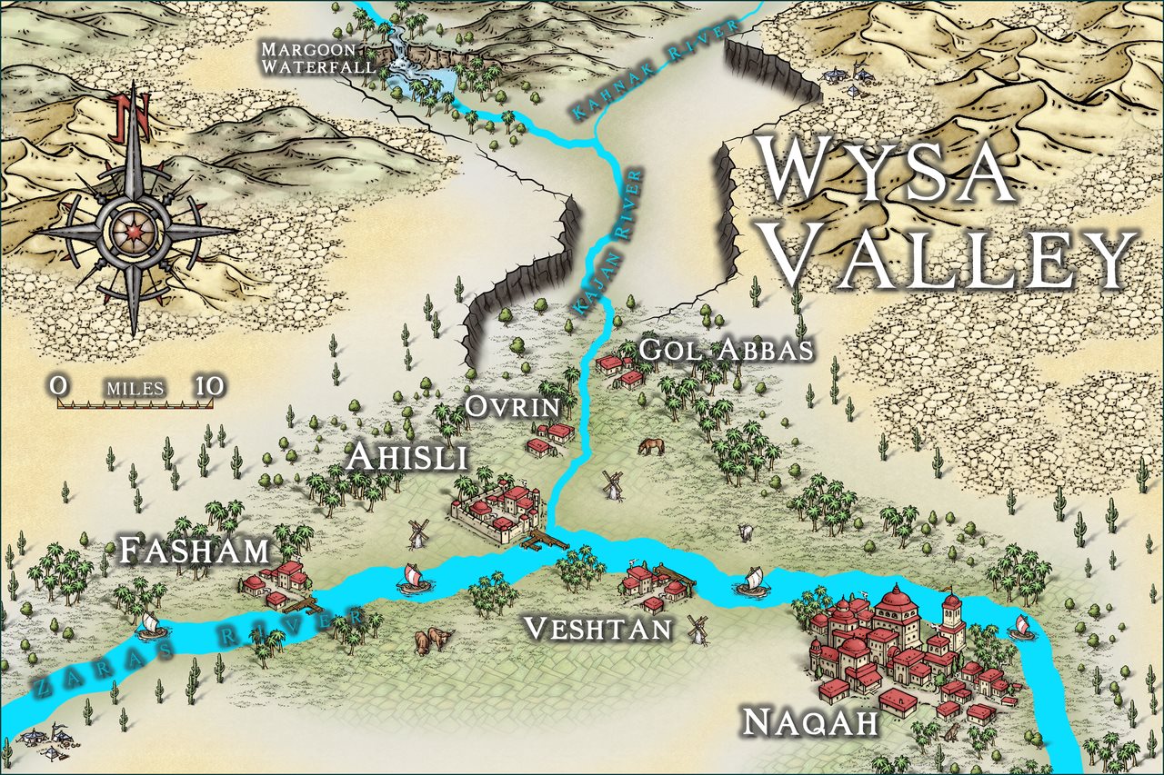 Nibirum Map: wysa valley by Ricko Hasche