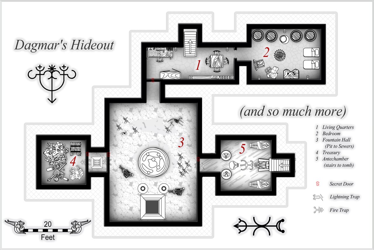 Nibirum Map: dagmar's hideout by Quenten Walker