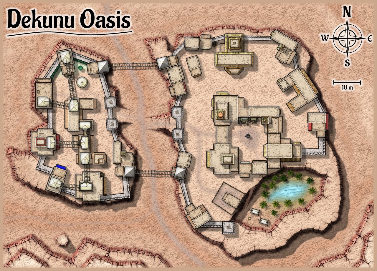 Nibirum Map: dekunu oasis by EukalyptusNow