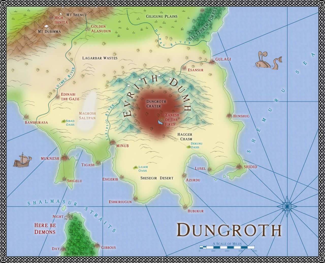 Nibirum Map: dungroth by Quenten Walker