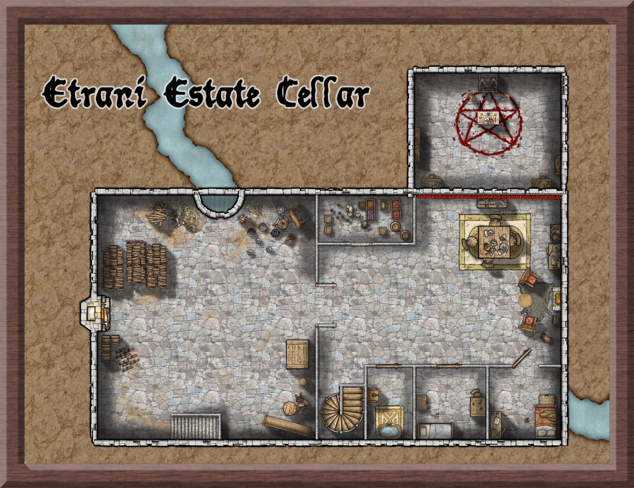 Nibirum Map: etrani estate cellar by Lorelei