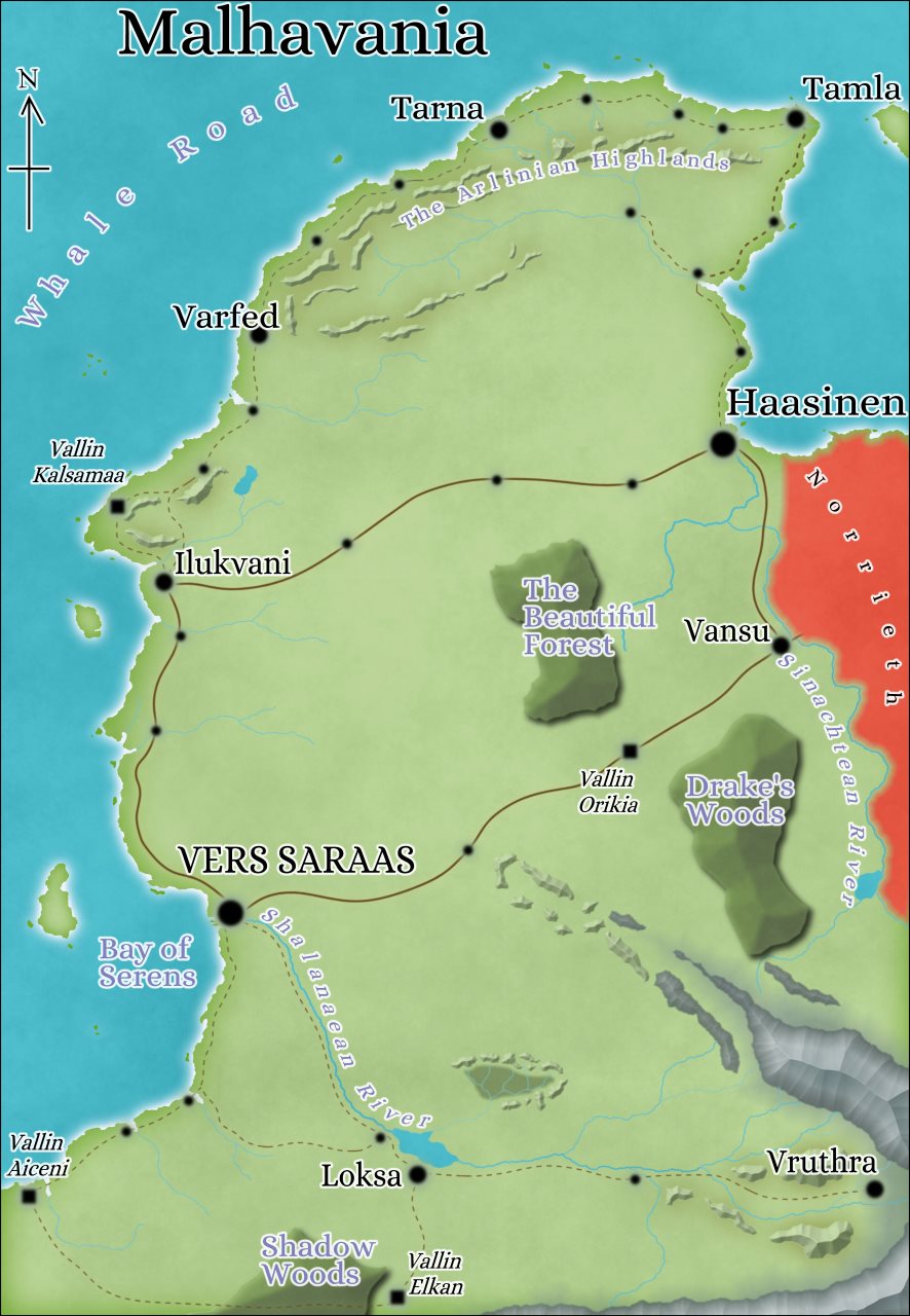 Nibirum Map: malhavania by Kathorus