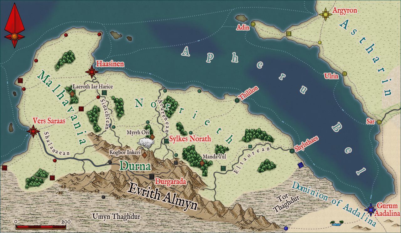 Nibirum Map: nw doriant by Kathorus
