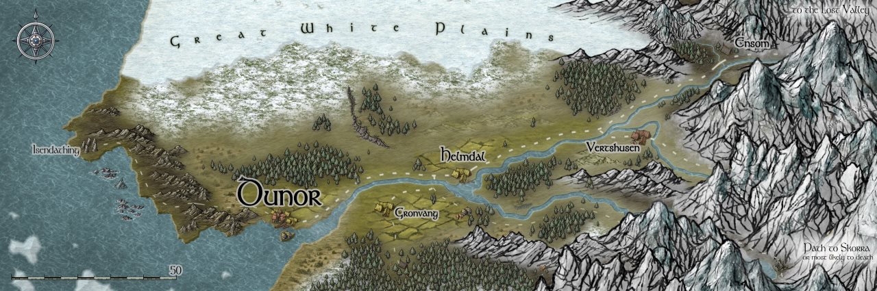 Nibirum Map: dunor valley by HadrianVI