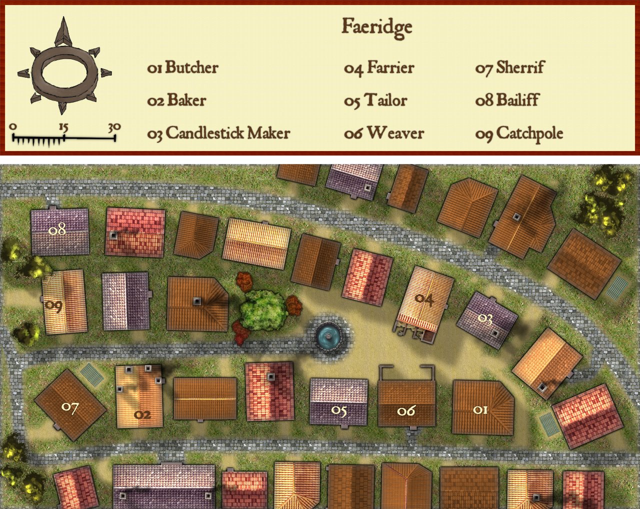 Nibirum Map: faeridge by Mike Patterson (Maidhc O Casain)