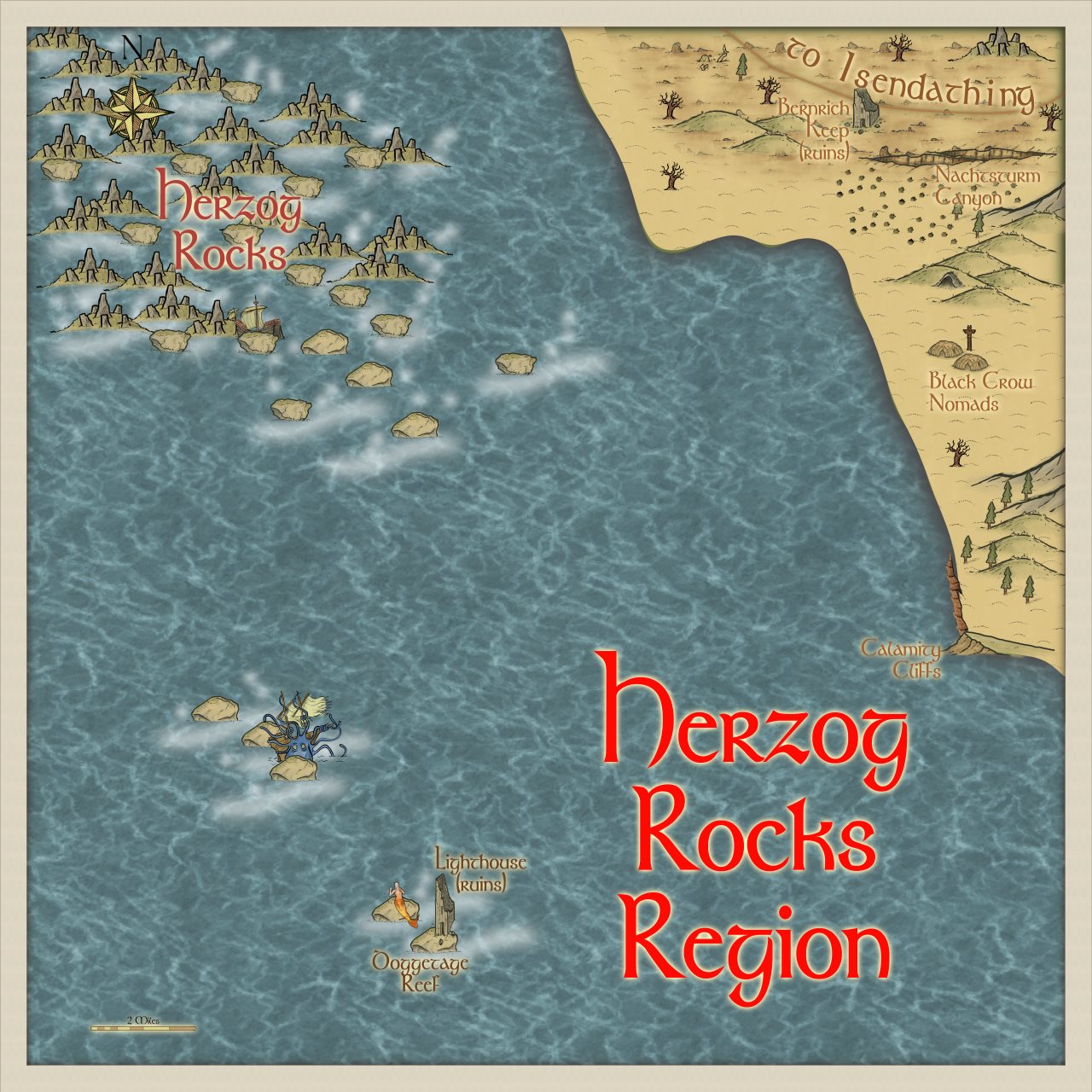 Nibirum Map: herzog rocks region by Quenten Walker