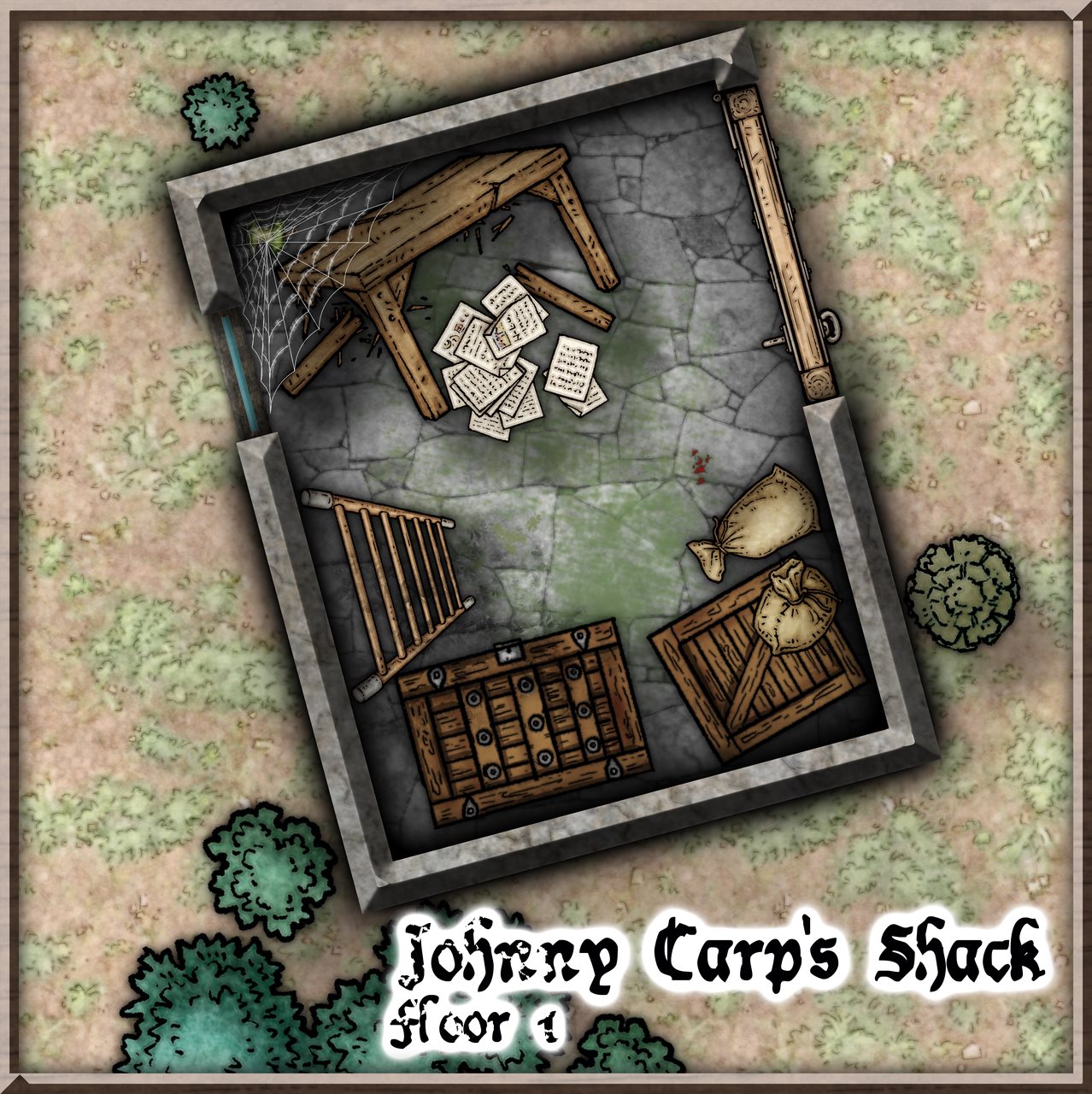 Nibirum Map: johnny carp's shack by arsenico13