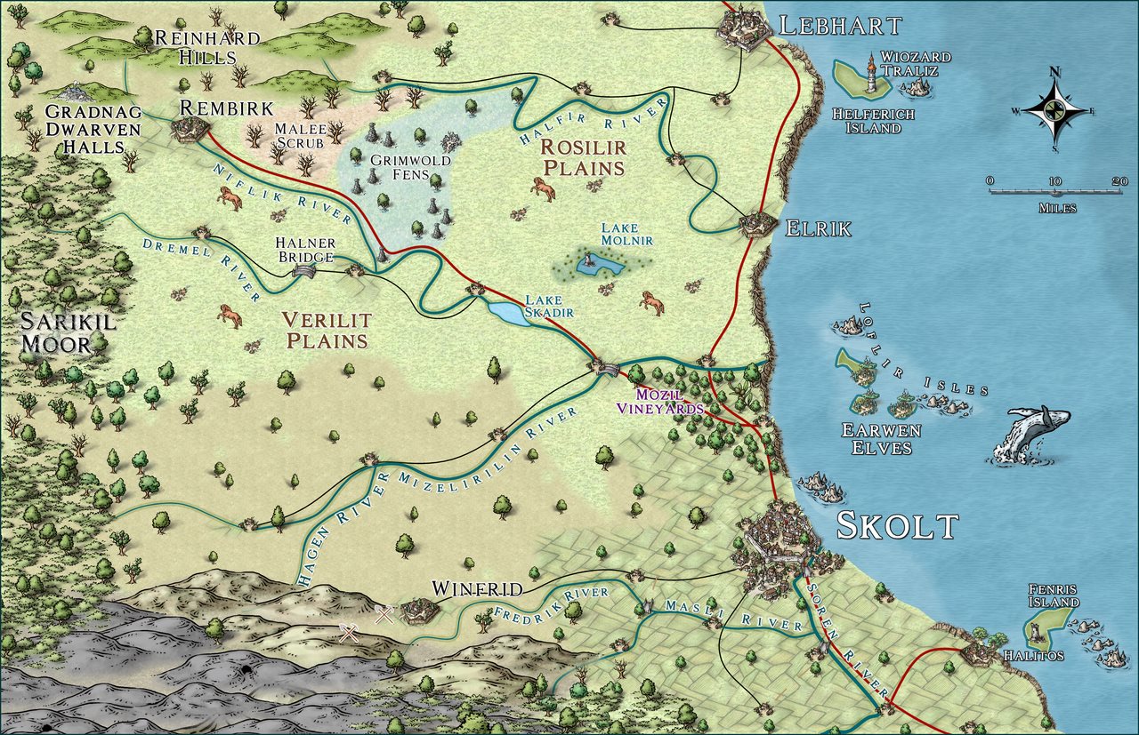 Nibirum Map: skolt region by Quenten Walker