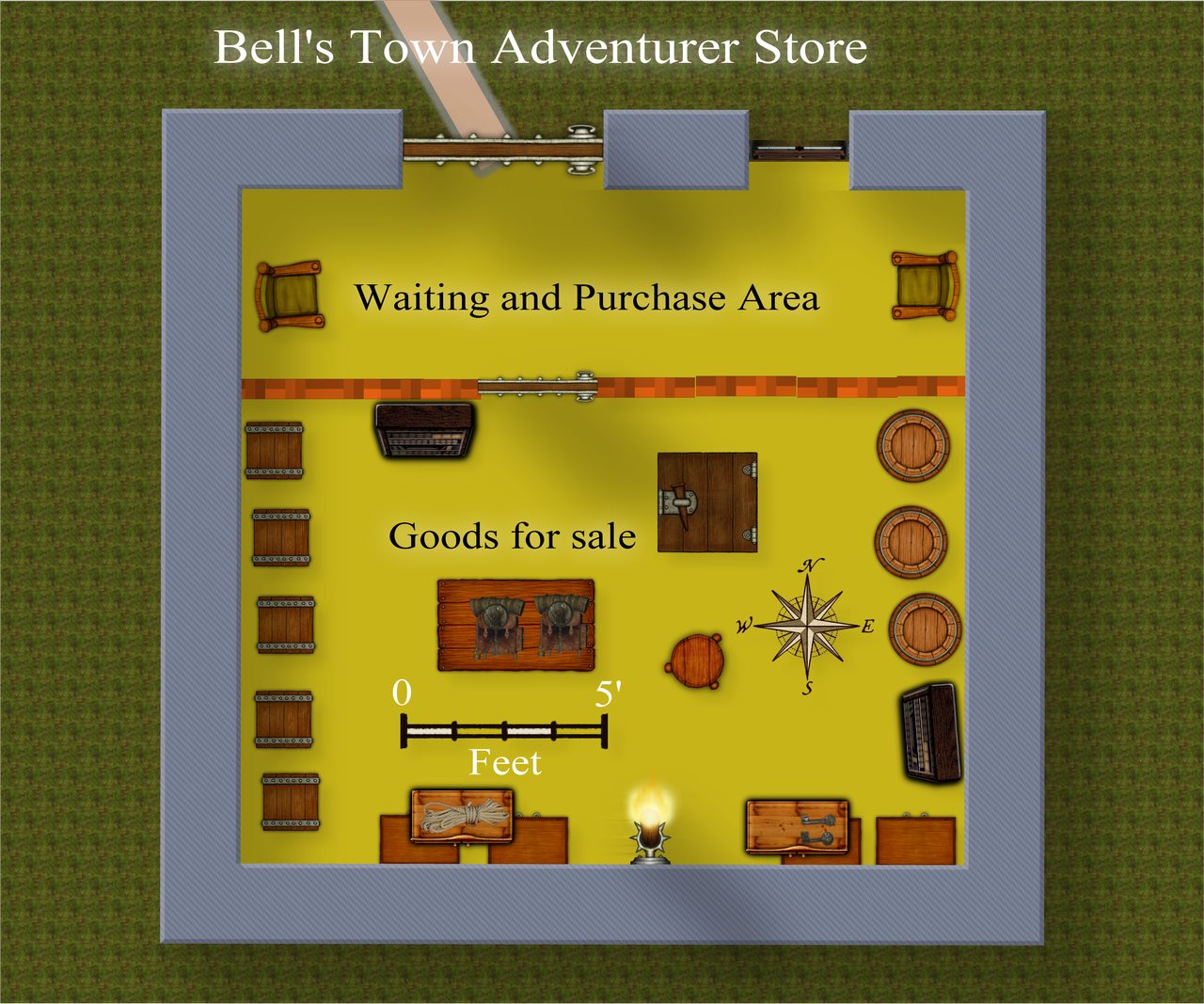 Nibirum Map: bell adventure store by JimP