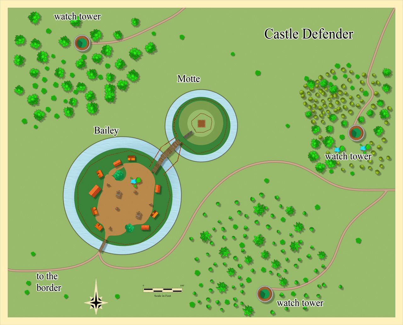 Nibirum Map: castle defender by JimP