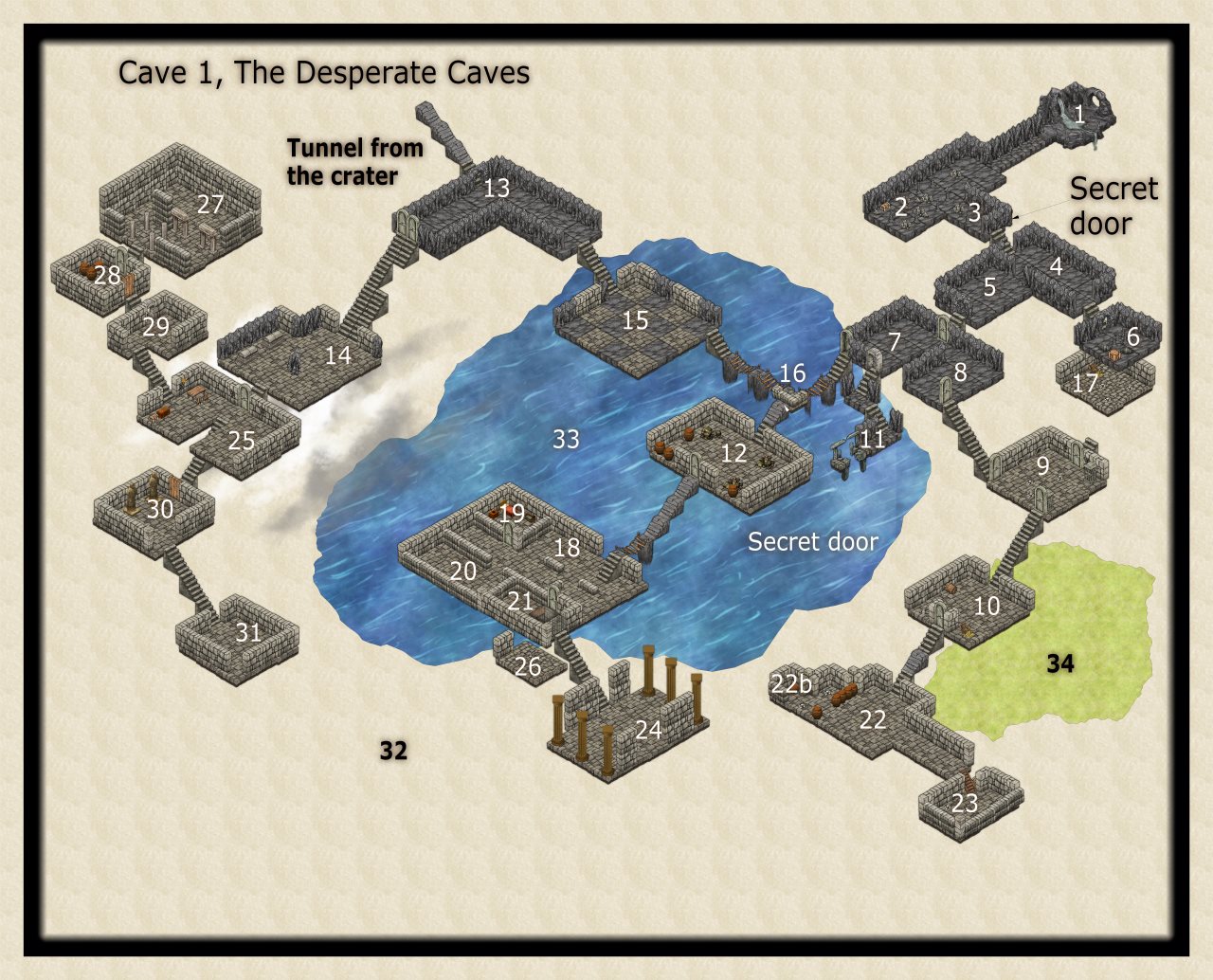 Nibirum Map: desperate caves 1 by JimP