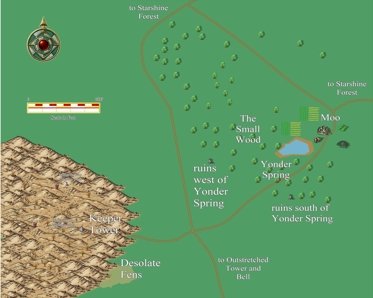 Nibirum Map: keeper tower area by JimP