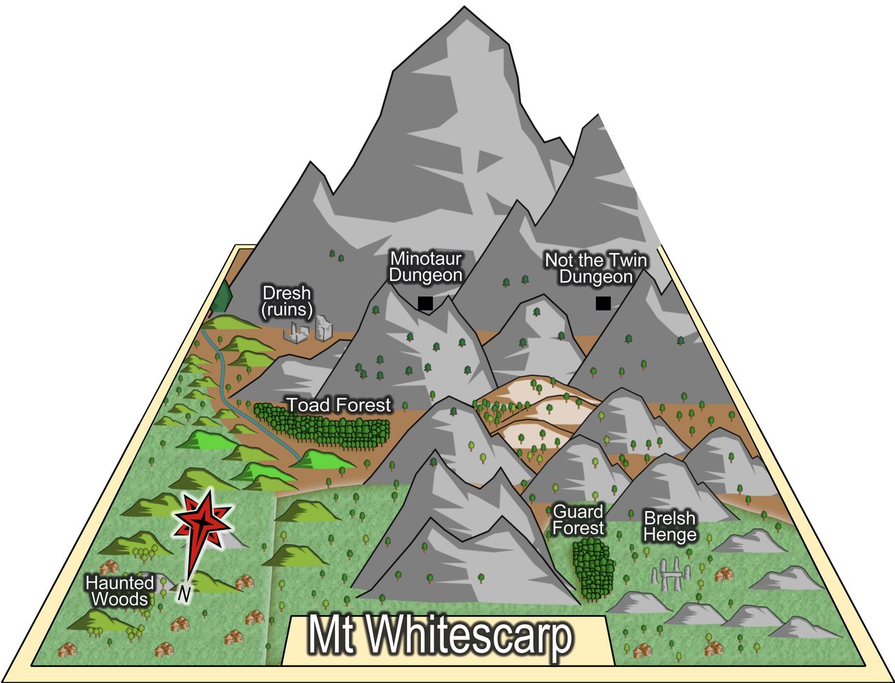Nibirum Map: mt whitescarp by JimP