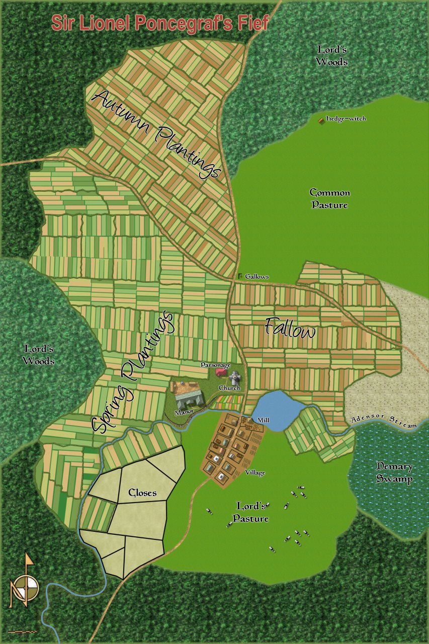Nibirum Map: sir lionel poncegrafs fief by Quenten Walker