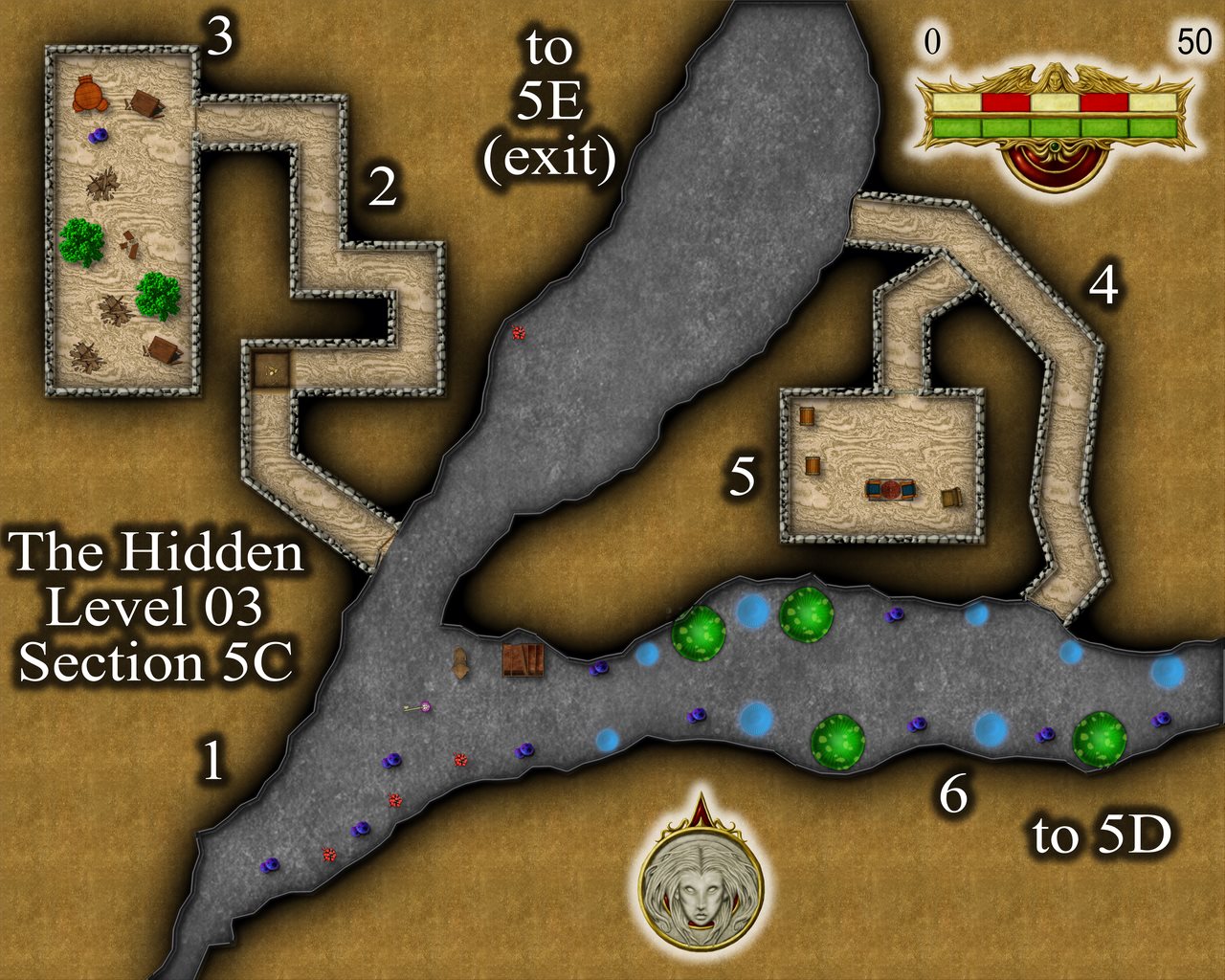 Nibirum Map: the hidden - level 3c by JimP