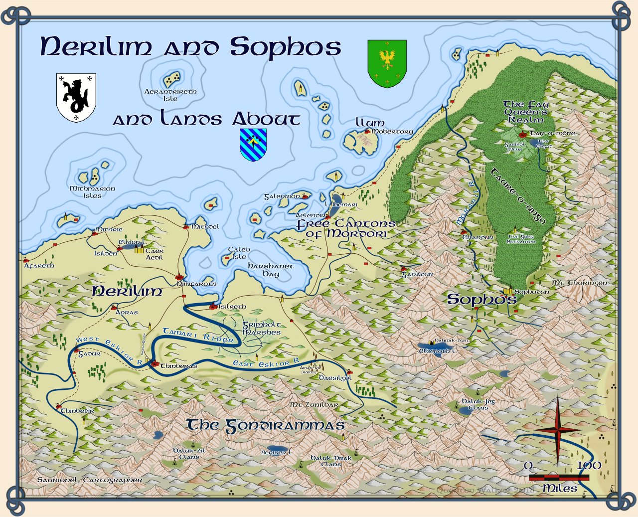 Nibirum Map: sophos by Quenten Walker