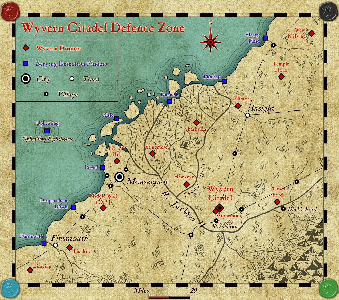 Nibirum Map: wyvern citadel defence zone by Wyvern