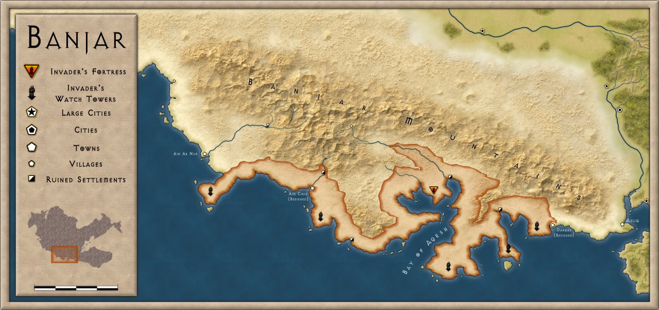Nibirum Map: banjar province by HadrianVI
