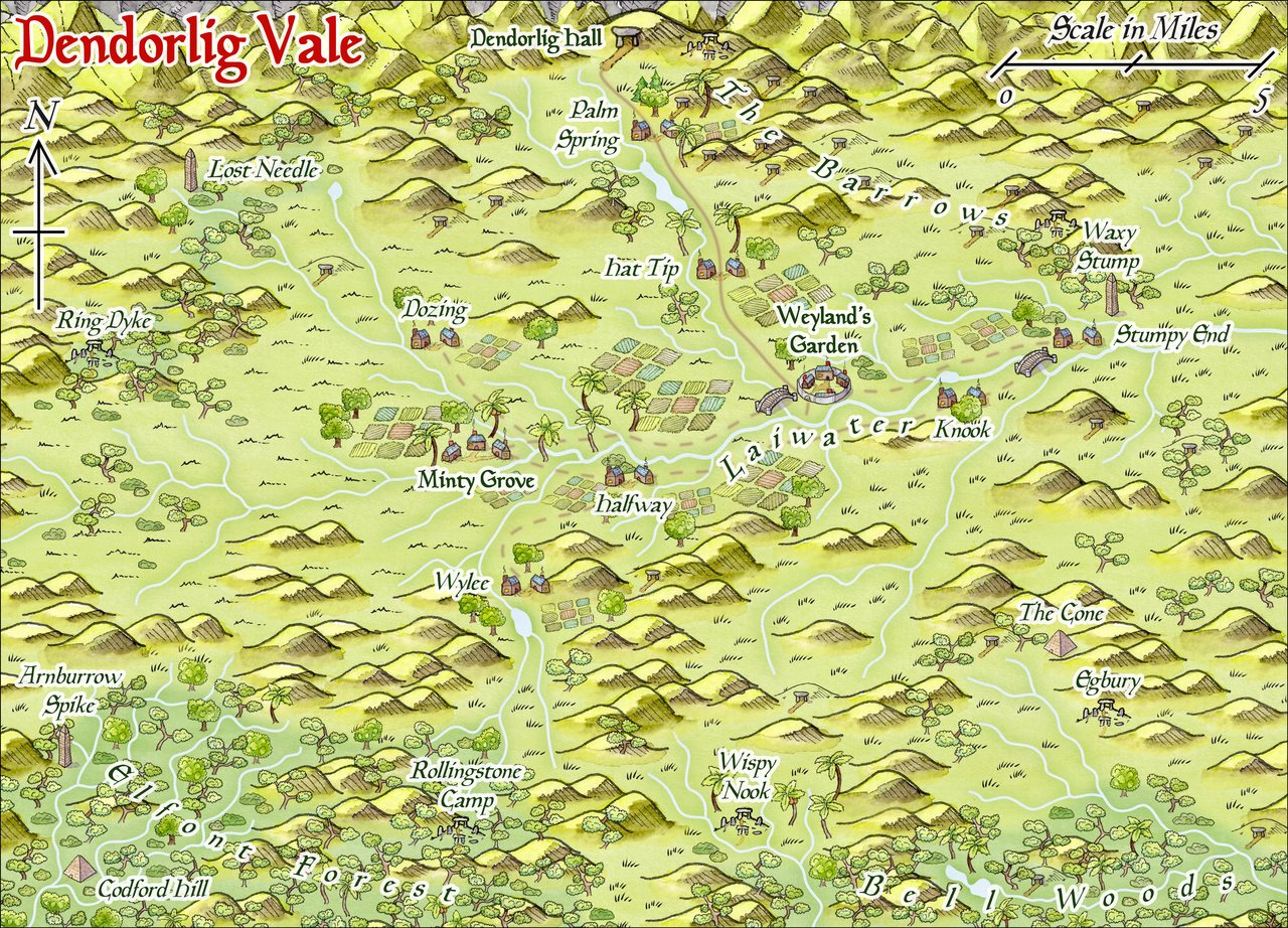 Nibirum Map: dendorlig vale by Wyvern