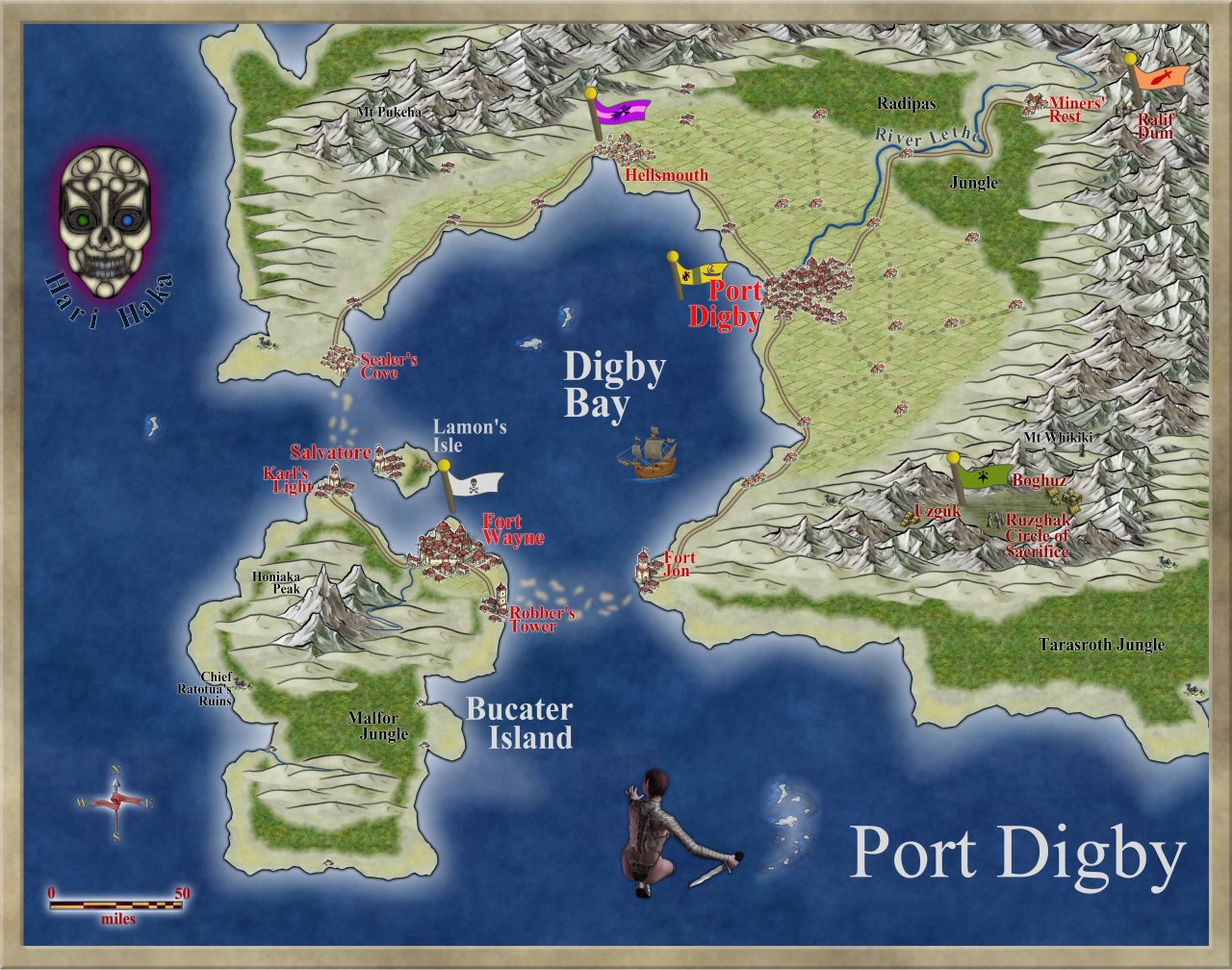 Nibirum Map: port digby region by Quenten Walker