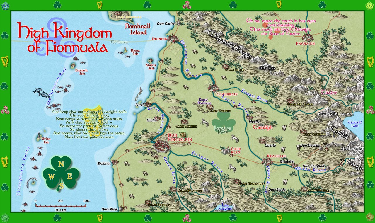 Nibirum Map: Fionnuala by Quenten Walker