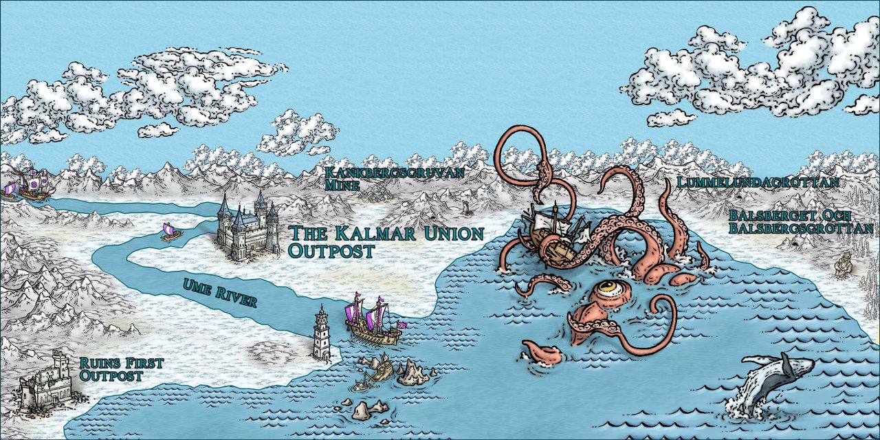 Nibirum Map: kalmar union outpost by Ricko Hasche