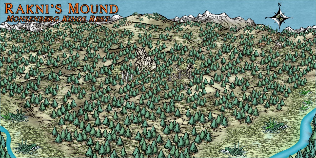 Nibirum Map: raknis mound by John Paul Stoddard